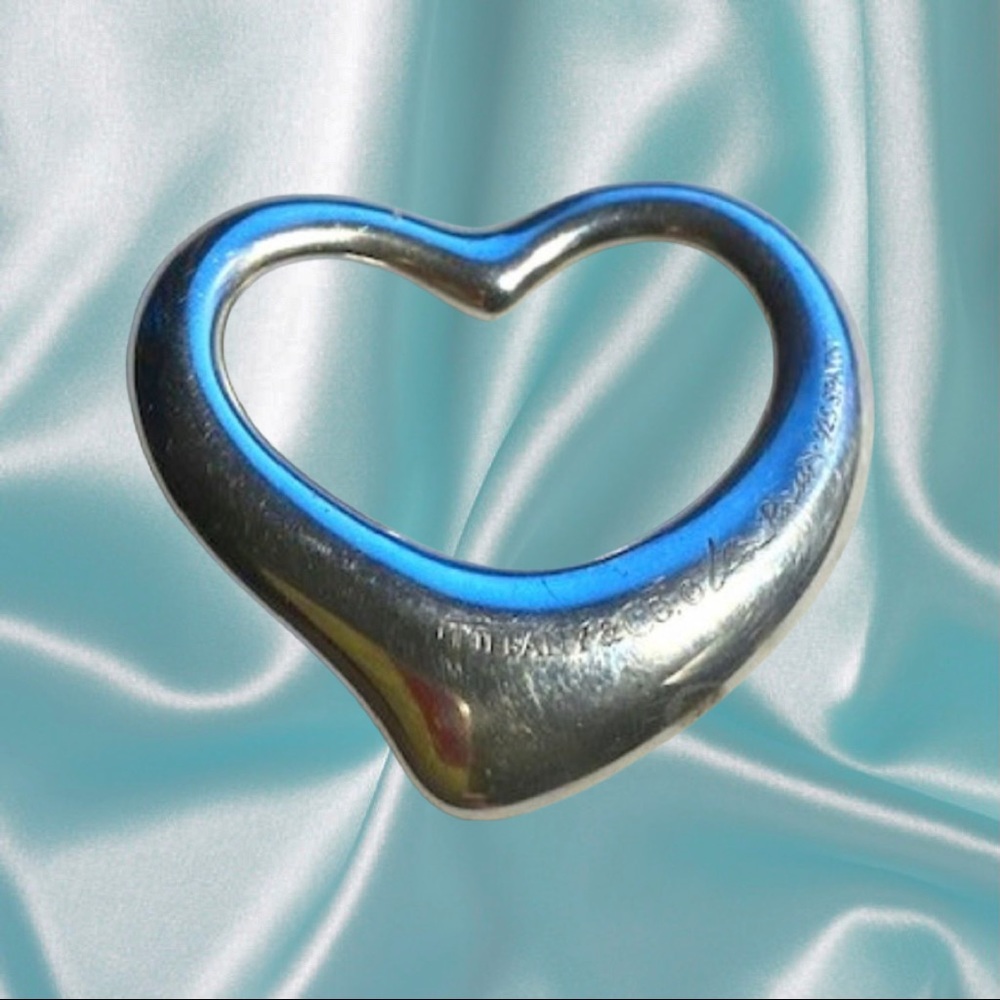 Extra Large Tiffany & Co Elsa Peretti Open Heart
